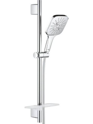 Grohe - Rainshower Smartactive 130 Cube Sürgülü Duş Seti 600 mm 9,5 Ldk Krom - Outlet - G26584000-