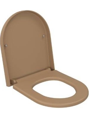 Bocchı Bocchi - Tondo Yavaş Kapanır Duroplast Klozet Kapağı Mat Kaşmir - A0302-011
