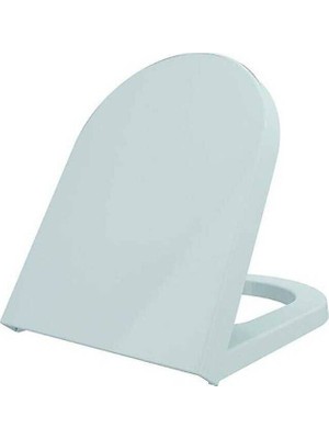 Bocchı Bocchi - Pure S Amortisörlü Duroplast Klozet Kapağı Mat Buz Mavisi - A0301-029