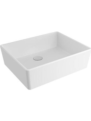 Bocchı - Milano Vessel Corti Çanak Lavabo 40 x 50 cm Beyaz - Outlet - 1215-001-0125-