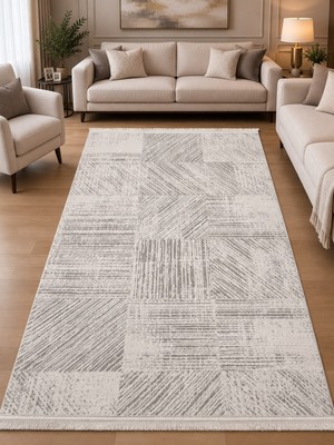 Ally Carpet Wool Modern Şık Dekoratif Akrilik Salon ve Oturma Odası Halısı