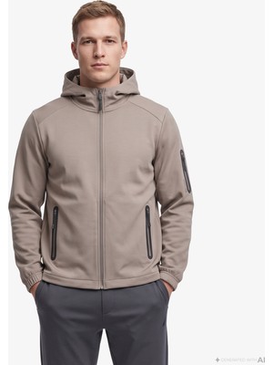 Nautica Erkek Kahverengi Kapüşonlu Sweatshirt K67308T.2FA