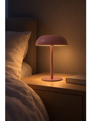Acar Linear Dokunmatik Masa Lambası Pembe - 21 cm