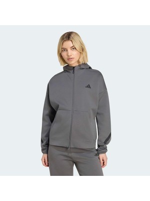 Adidas Z.n.e. Kadın Gri Ceket (KF6331)