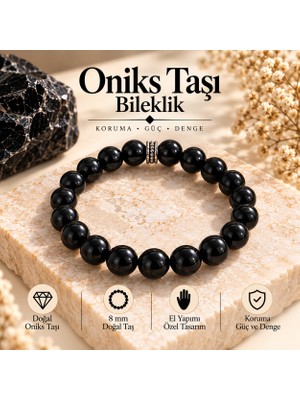 Cevşen Hanem Oniks Taşı Bileklik