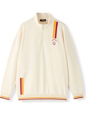 Gs Store Galatasaray Erkek Yarım Fermuarlı Sweatshirt E261139