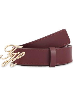 Tommy Hilfiger Kemer, 80 Cm, Kırmızı