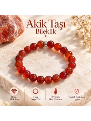 Cevşen Hanem Akik Taşı Bileklik