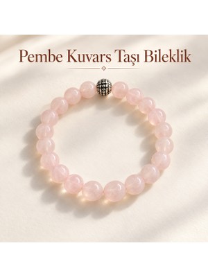 Cevşen Hanem Pembe Kuvarstaşı Bileklik