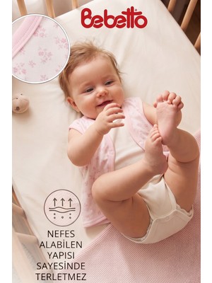 Bebetto Interlok Yelek (Cute Gırl) Pembe