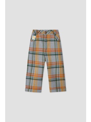 B&G Erkek Bebek Ekose Pantolon