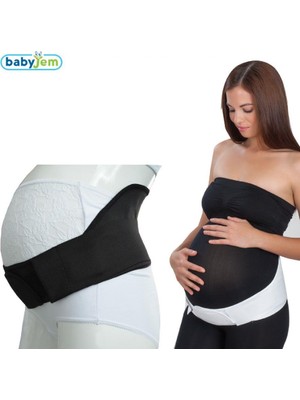 Babyjem Hamile ve Bel Destek Bandı 249 Siyah