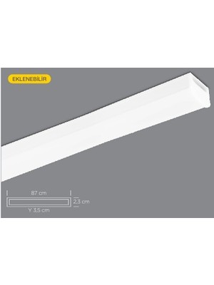 ZMR 15W 90 cm T5 Anahtarlı Armatür