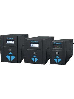 Tescom Leoap 2000VA 1f/1f (2X9AH) 4/8dk LCD Lıne Interaktıf Ups