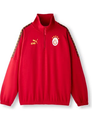 Gs Store Galatasaray Puma Kıng 1/4 Fermuarlı Sweatshirt 78764501