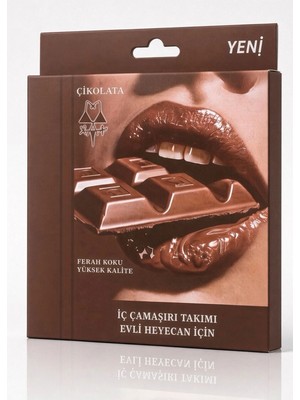 Beruflic Çikolata Aromalı Yenilebilir Iç Çamaşırı Takımı