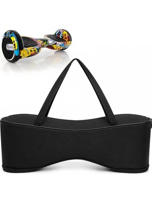 Smart Balance Siyah Elektrikli Kaykay Taşıma Çantası 6.5 Inch Hoverboard Uyumlu Dayanıklı Özellik