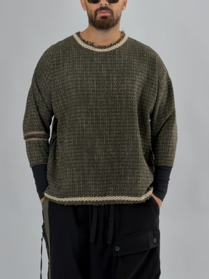 Cocopelli Kol Ribana Yeşil Erkek Sweatshirt COC3462