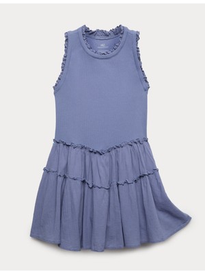 Marks & Spencer Pamuklu Elbise
