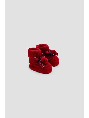 B&G Kız Bebek Kırmızı Patik
