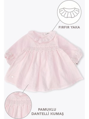 Bebetto Dokuma Elbise (Pretty Gırl) Pembe