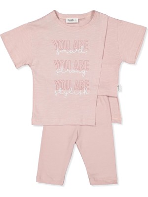 Bebetto Süprem Tayt 2li Takım (You Are) Pembe