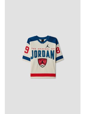 air jordan Erkek Çocuk Krem Tshirt