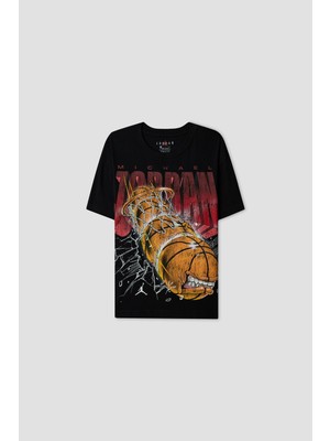 air jordan Erkek Çocuk Siyah Tshirt