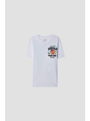 air jordan Erkek Çocuk Beyaz Tshirt