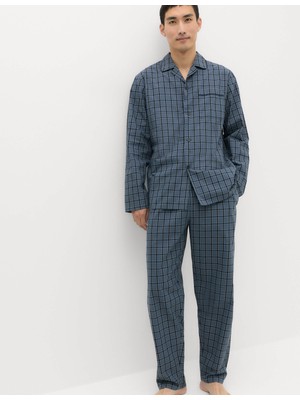 Marks & Spencer Klasik Ekose Pijama Takımı