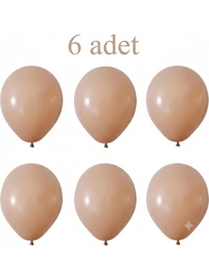Çavuş E-Ticaret Latte Balon Seti,doğum Günü Parti Balonu Parti Süsleme