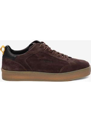 Greyder Erkek Kahverengi Hakiki Deri Sneaker Ayakkabı 5K1SA18520