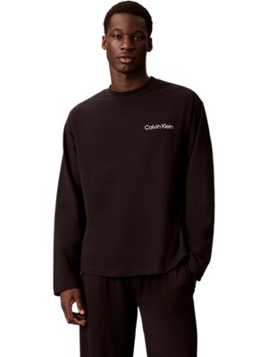 Calvin Klein Erkek Siyah Pijama Üstü LV00NM2928