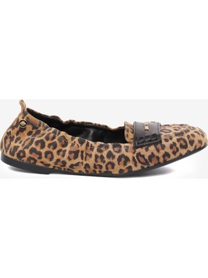 Greyder Kadın Leopar Hakiki Deri Babet 5K2CA34364