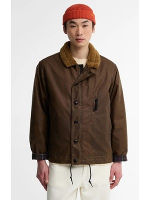 Barbour Macklow Yağlı Ceket BE51 Bark