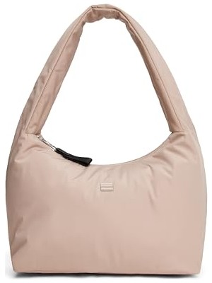 Kadın Çanta; Tjw Urban Nylon Hobo, Kahverengi, Tek Beden