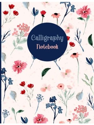 Kaligrafi Yazı ve El Yazısı Çalışma Defteri, Yeni Başlayanlar Için 100 Sheet Pages