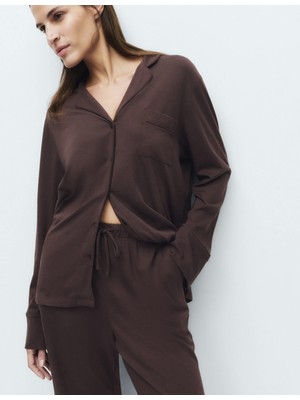 Marks & Spencer Pamuklu Modal Karışımlı Pijama Takımı