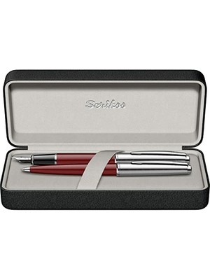 Metropolis 78 Dolma Kalemtükenmez Kalem Takım Bordo