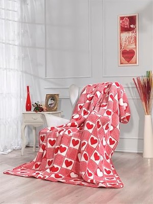 Valentines Çift Kişilik Battaniye 180X220 cm