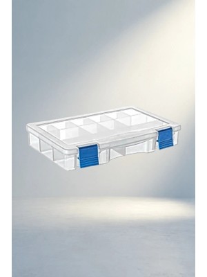 Aslanoğlu Store Pratik 12 Bölmeli Organizer Kutu - Düzenleme ve Depolama