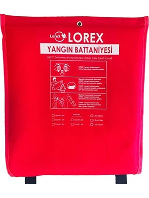 LR-FB2020C Yangın Battaniyesi 200 cm x 200 Cm, 200X200 Çantalı (1)