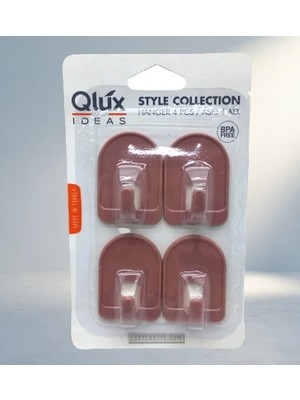 Aslanoğlu Store Kubbeli Yapışkan Askı 4 Parça Set Pratik Kullanım