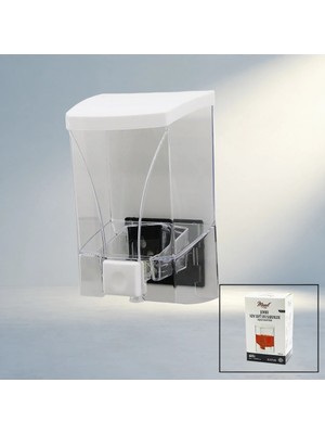 Aslanoğlu Store Yeni Soft Jumbo Sıvı Sabunluk 1000ML Mutfak ve Banyo Kullanımı