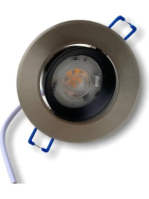 Cata 5 Adet CT-5252B 6W Akik Spot Beyaz Saten Gövde