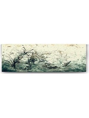 Crack Walls Panoraması 90X30 cm Duvar Tablosu