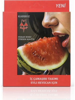 Beruflic Karpuz Aromalı Yenilebilir Iç Çamaşırı Takımı