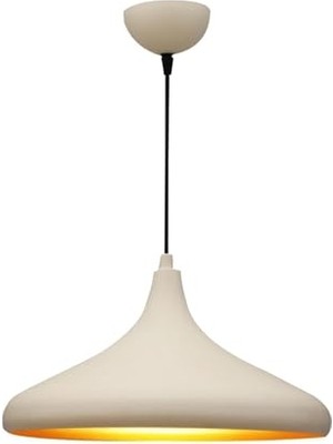 Retro Rustik Model Modern Metal Tekli Krem Sarkıt Avize Cafe Krem Tek Ebat 35 x 74 3506-SVM101KREM