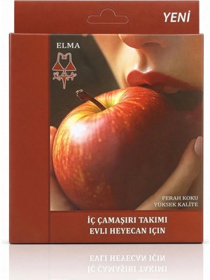 Beruflic Elma Aromalı Yenilebilir Iç Çamaşırı Takımı