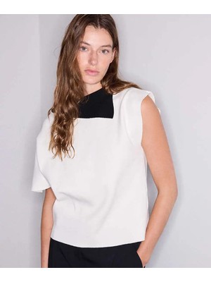 İpekyol Asimetrik Colorblock Triko  IW6260050197018